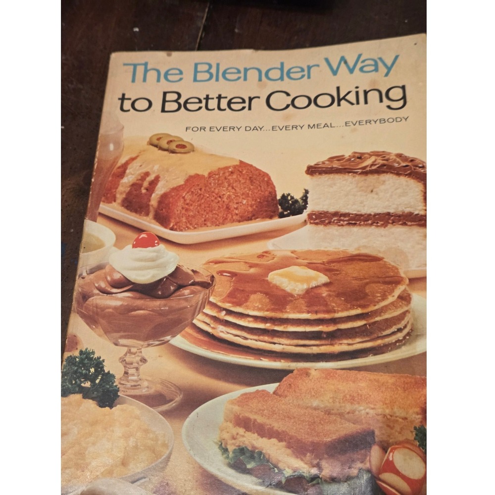 Hamilton Beach The Blender Way to Better Cooking 1965 First Edition Retro Recipe